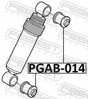 Сайлентблок заднего амортизатора, PSA Berlingo