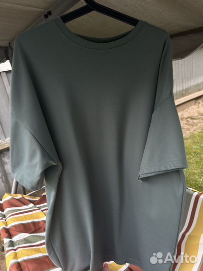 Платье футболка оверсайз