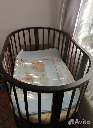 Детская кроватка трансформер 7 в 1