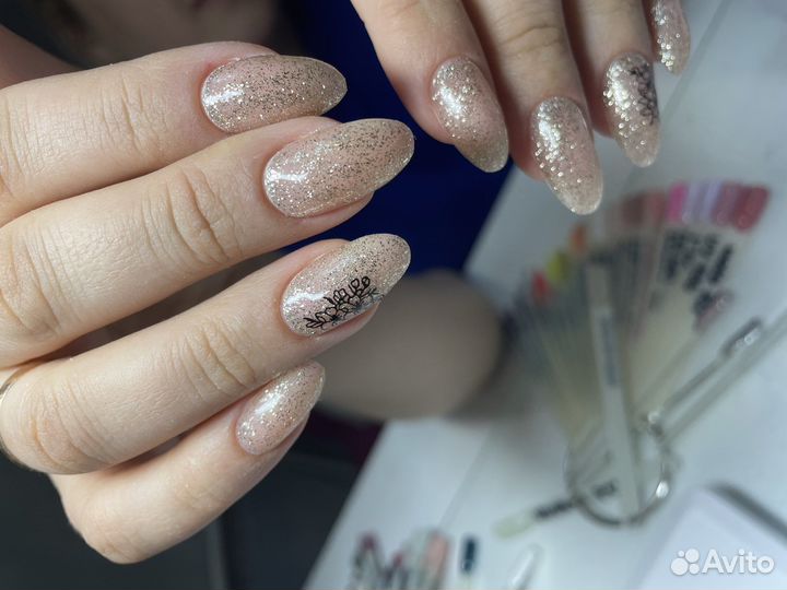 Маникюр гель лак