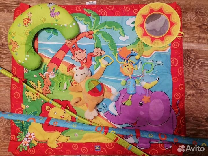 Развивающий коврик Остров поющей обезьянки