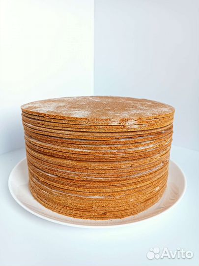 Медовые коржи