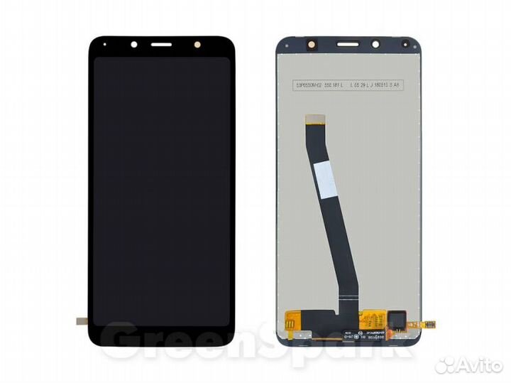 Дисплей для Xiaomi Redmi 7A +тач черный copy