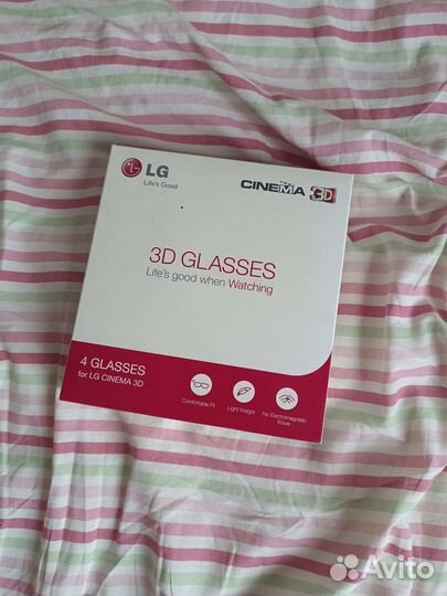 3D очки LG. Очки для просмотра фильмов в 3D