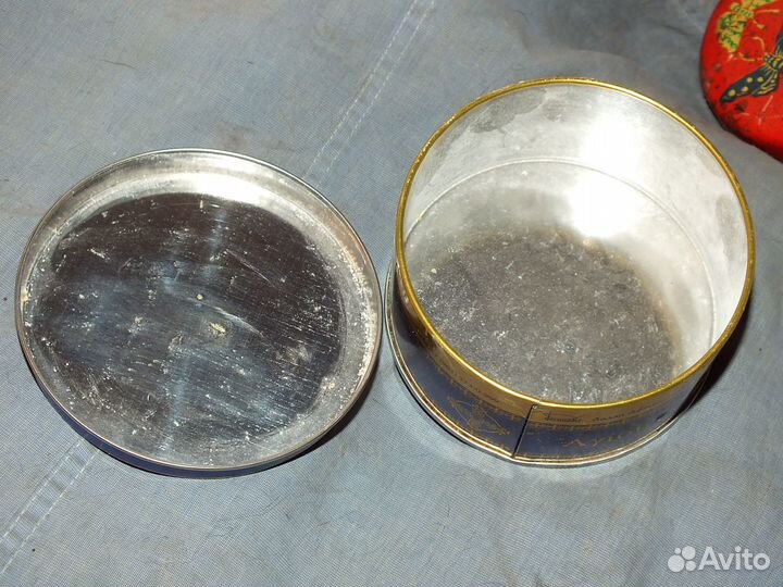 Жестяные баночки СССР