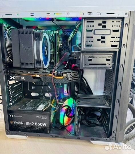 Игровой системный блок белый