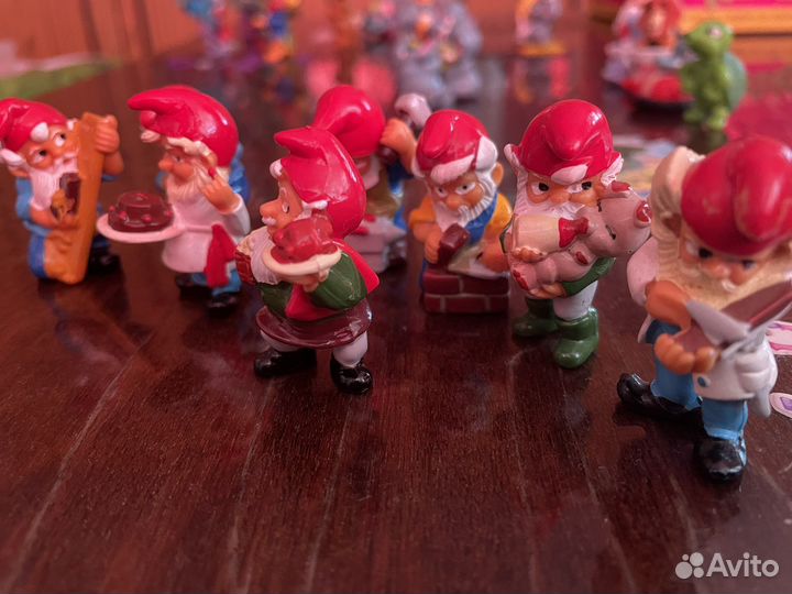 Киндер сюрприз гномы коллекционные