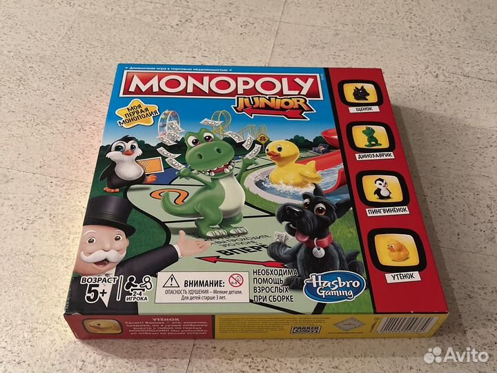 Monopoly junior настольная игра