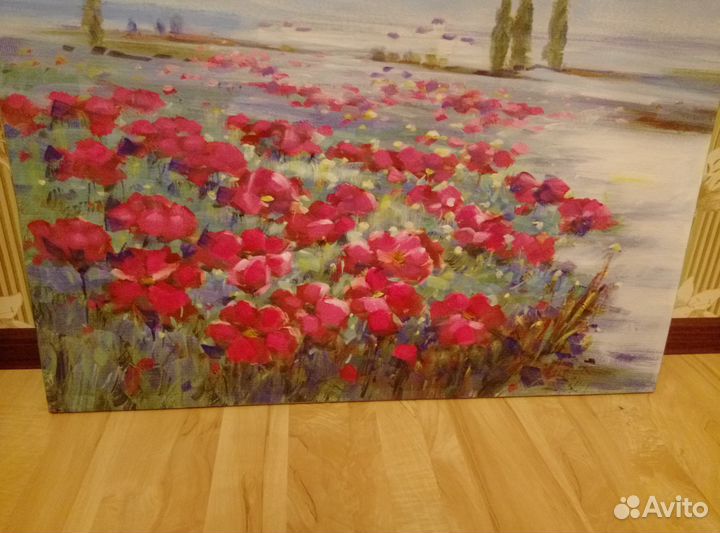 Картина с цветами