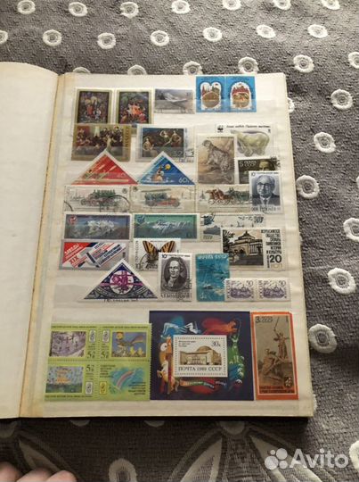 Альбом с марками СССР