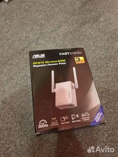 Усилитель беспроводного сигнала asus RP-N12