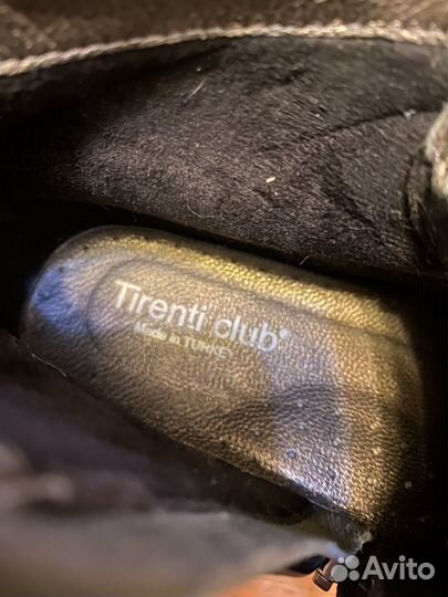 Ботинки из натуральной кожи р35