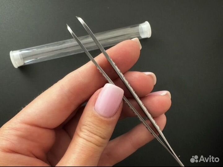 Пинцет для наращивания ресниц SugarDaddy