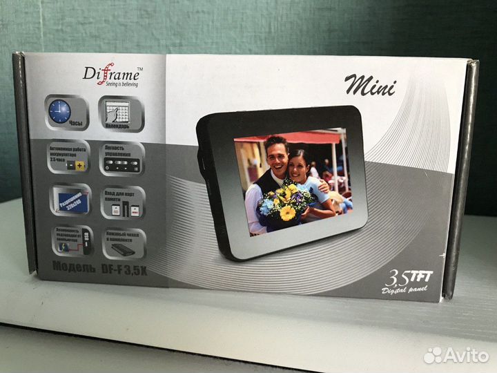 Цифровая фоторамка Digma Diframe DF-F3.5X Mini