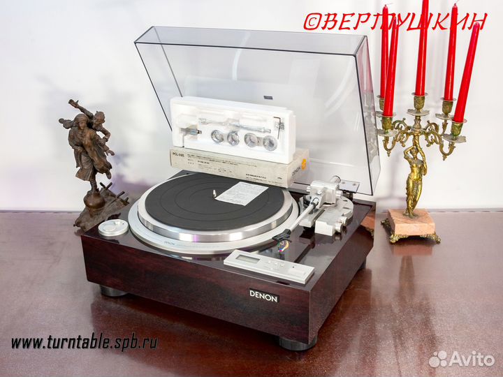 Denon DP-59L + PCL-59S виниловый проигрыватель