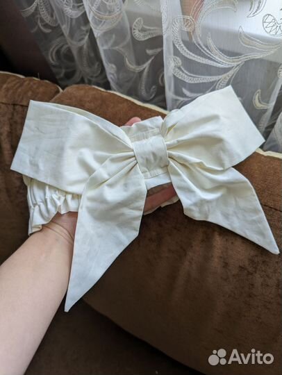 Бант для конверта на выписку