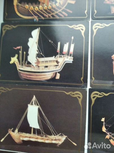 Винтажные открытки СССР История мореплавания