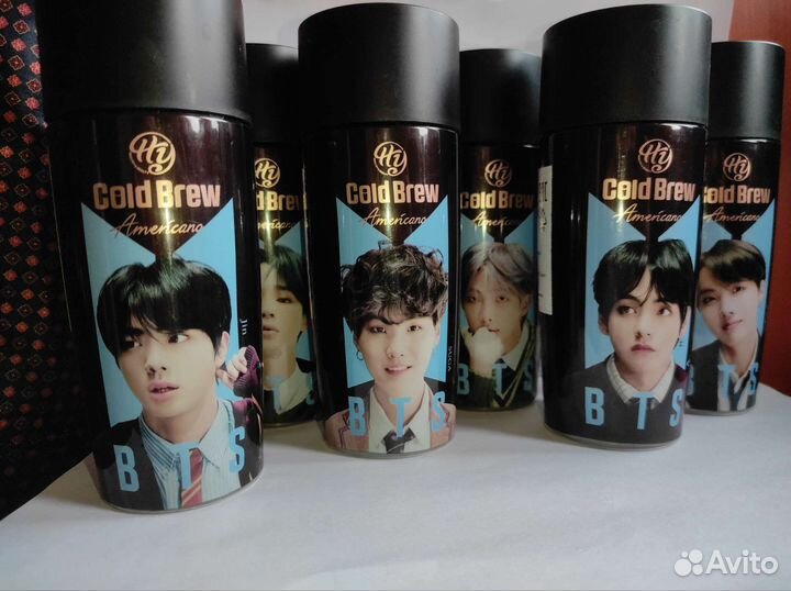 Баночки с фото BTS