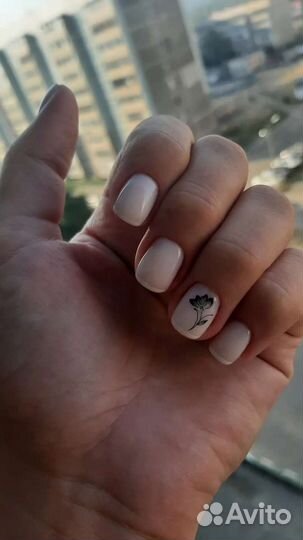 Наращивание ногтей на дому