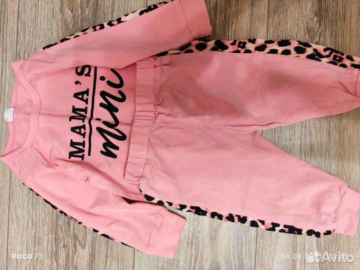 Костюм для девочки 80 86