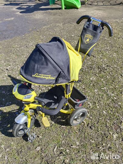 Прогулочная коляска велосипед