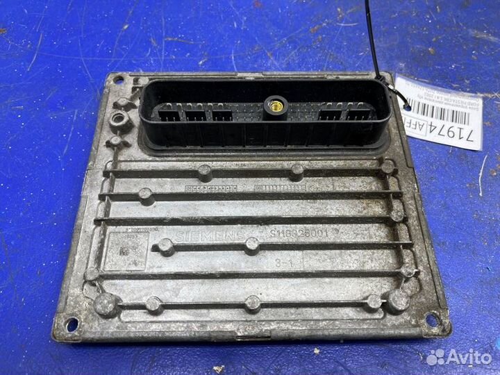 Блок управления двигателем эбу Ford Fiesta CBK 1.4