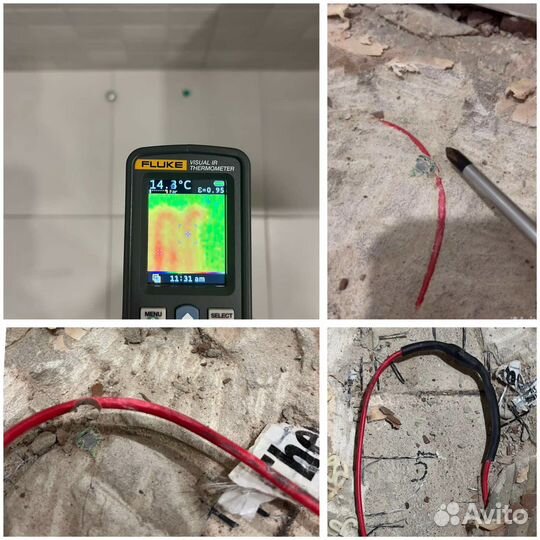 Ремонт электрического теплого пола