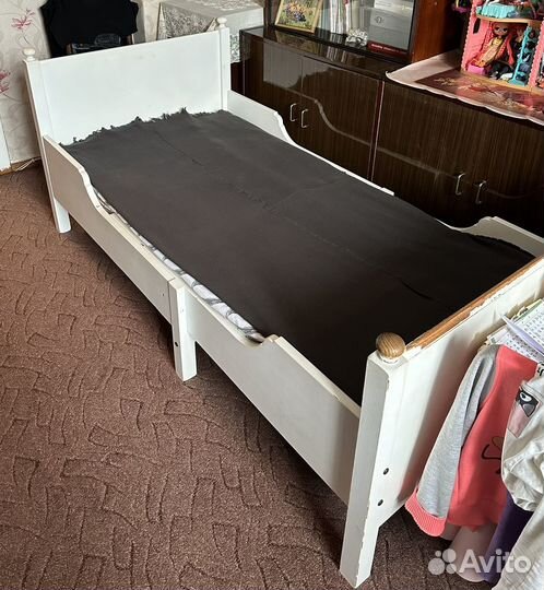 Детская кровать IKEA Лексвик раздвижная