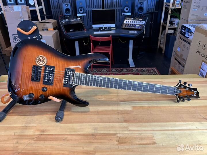 ESP LTD H-200FM Dark Brown Sunburst