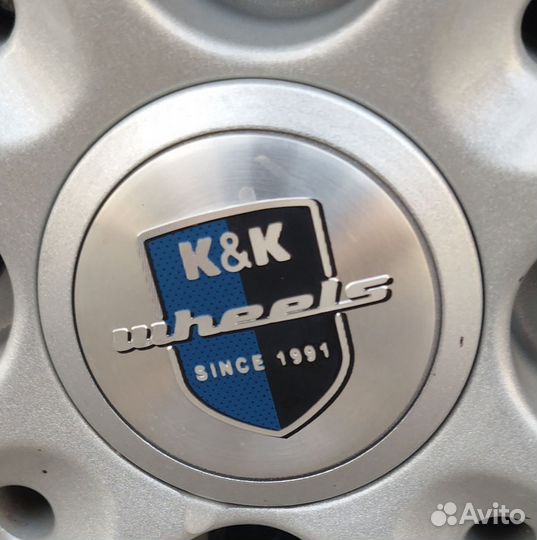 Колпачки заглушки на литые диски K&K