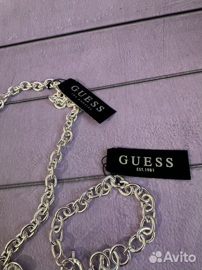 Браслет и цепь Guess