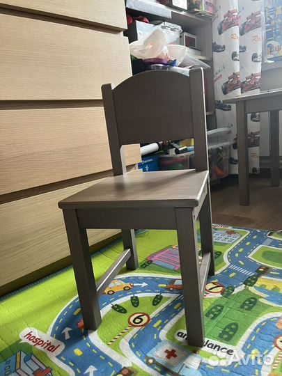 Детский стол и стул IKEA