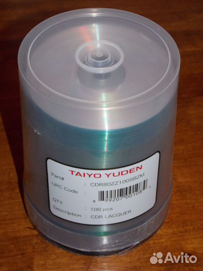 CD-R audio Taiyo Yuden JVC/TY JVC/Plasmon /Hi-Fi