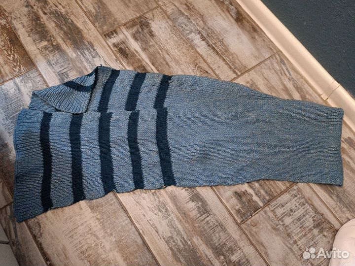 Шарф ручной работы под джинсы