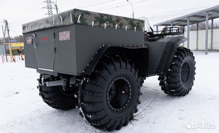 Квадроцикл вездеход Nord-Пикап (Снегоболотоход)