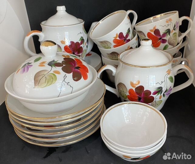 Чайный сервиз Хайтинский