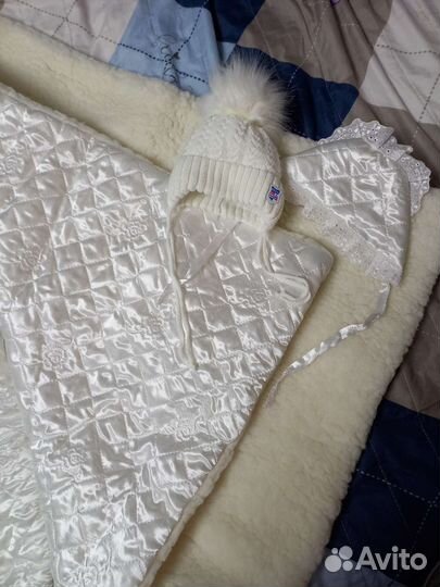 Зимний конверт на выписку