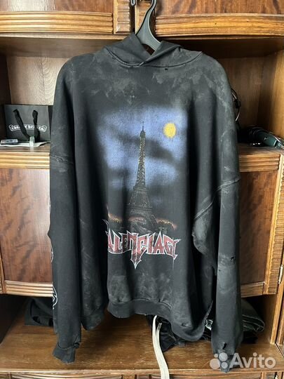 Худи Balenciaga Paris Moon