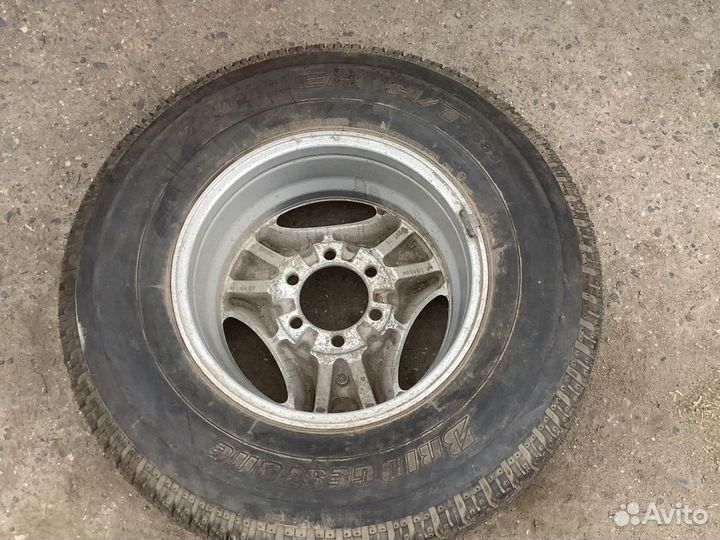 Колесо в сборе новое R 16 prado 90 lc 80