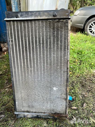 Радиатор охлождения с вентилятором passat b3 1.8