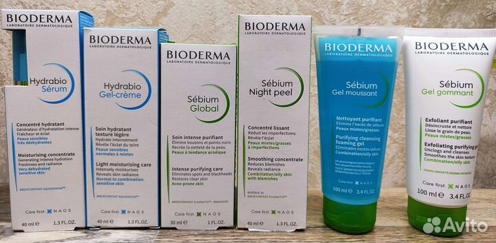 Крем, сыворотка, пилинг, гель Bioderma (Биодерма)