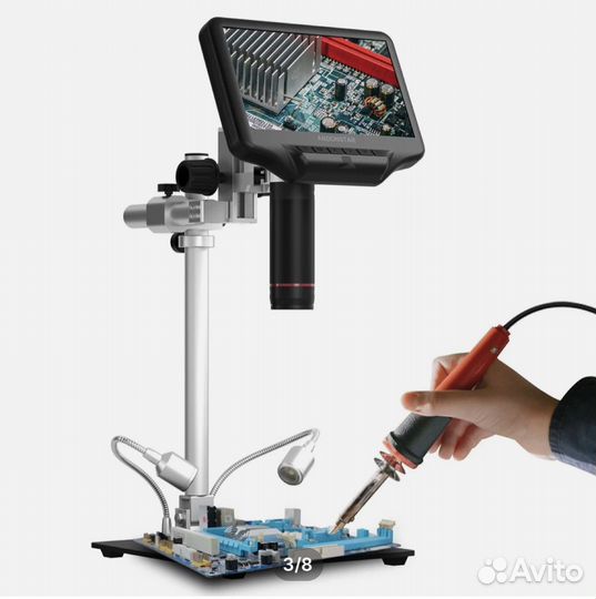 Andonstar AD407 Pro 270X hdmi Digital микроскоп