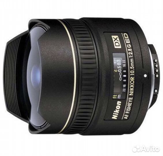 Объектив Nikon 10,5 mm f / 2,8G DX ED AF Fisheye