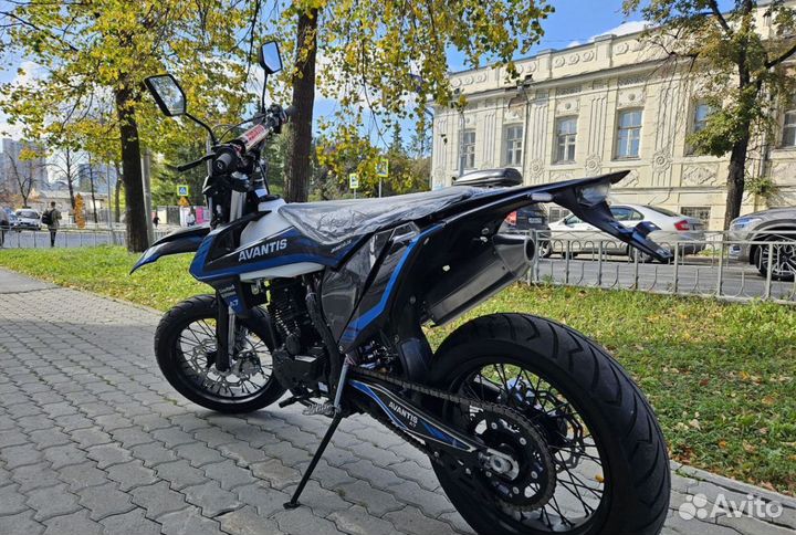 Мотоцикл Avantis A7 NEW Motard (PR250/172FMM-3A) K