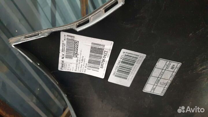 Задний бампер volvo s60 2