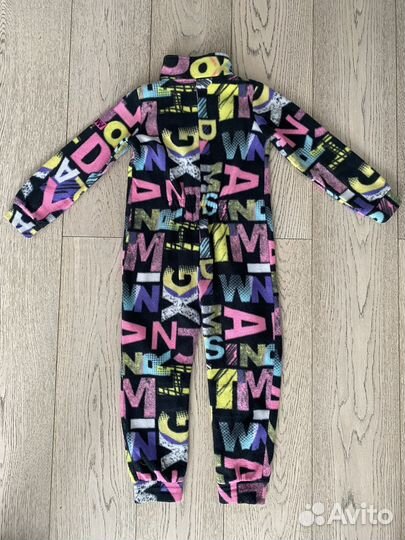 Флисовый комбинезон для девочки 116