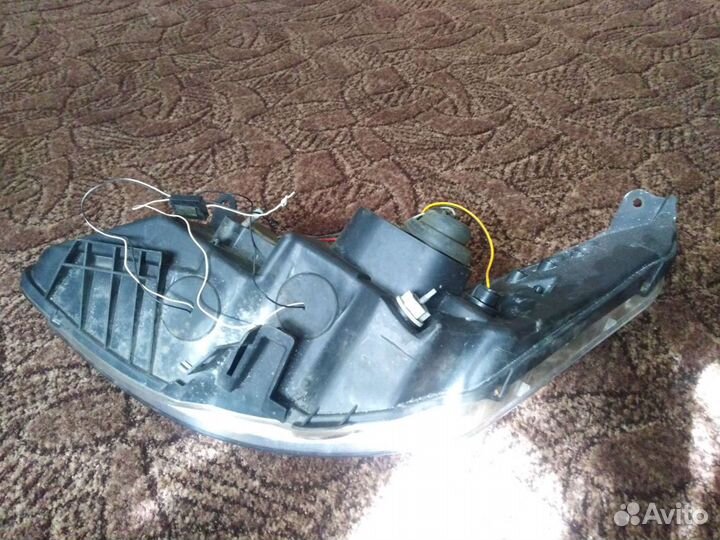 Тюнинг фара ангельские глазки, правая, citroen c4