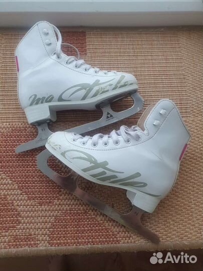 Коньки Fischer для девочки размер 34