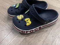 Сабо crocs c11 детские синие