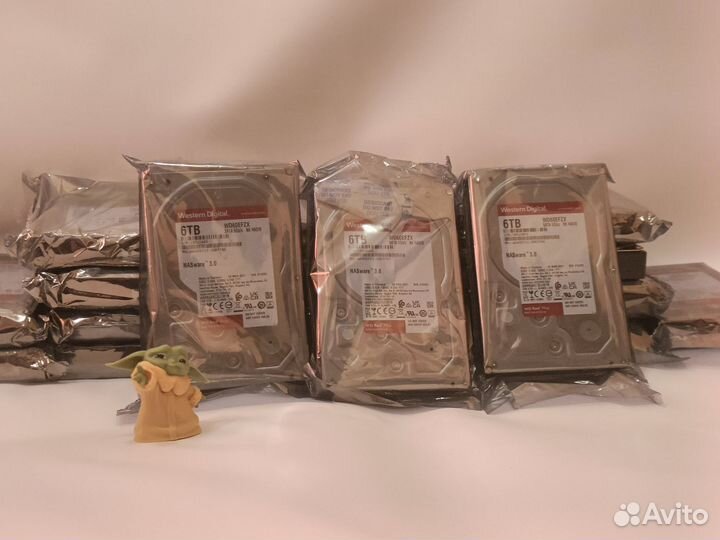 Жесткий диск WD Red Plus 6tb WD60efzx
